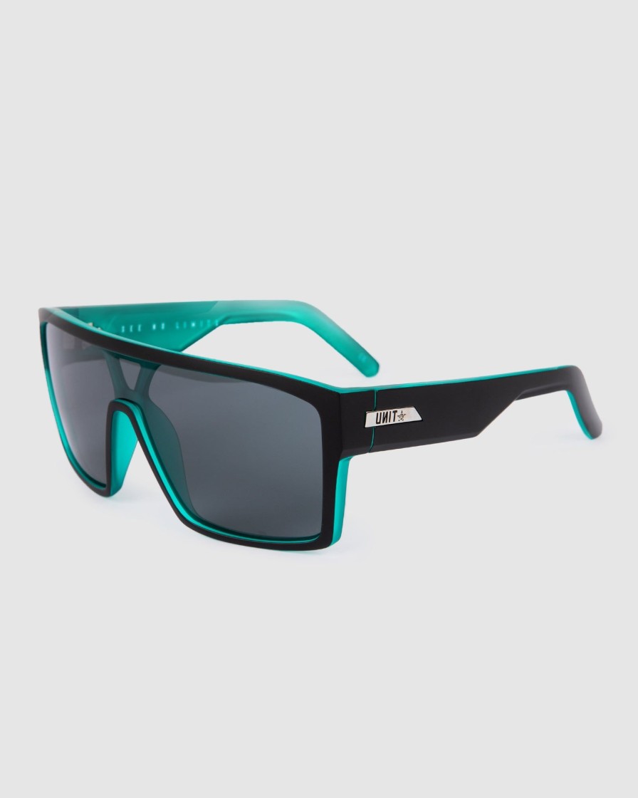 Mens UNIT | Unit Command Sunglasses - Teal Polarised Mb Teal