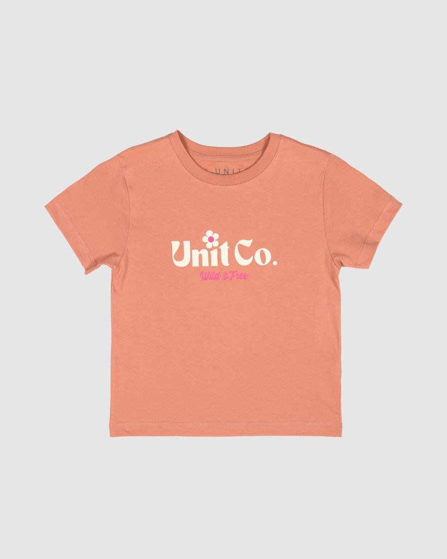 Youth UNIT | Unit Greetings Kids Tee Dusty Rose