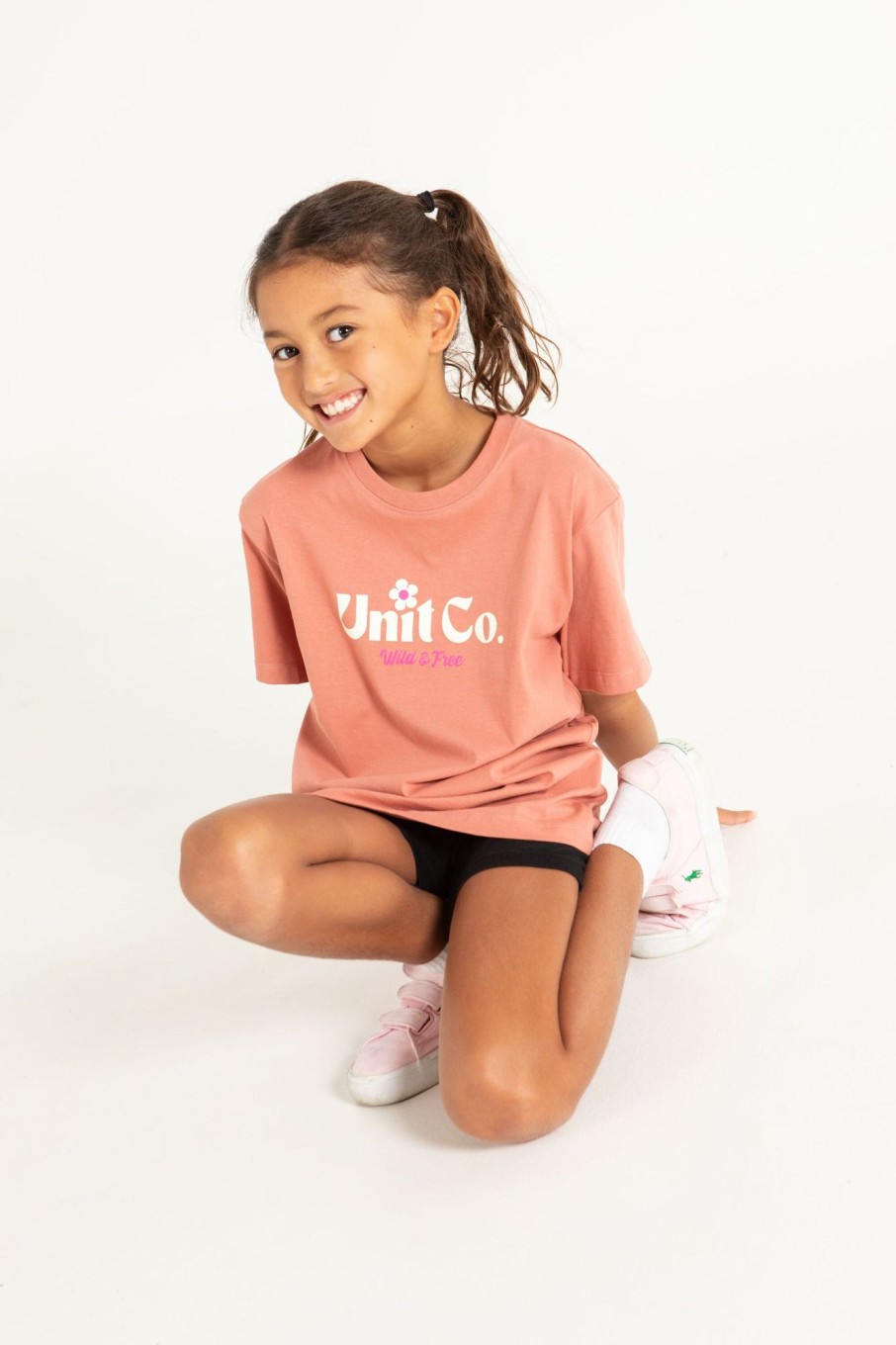 Youth UNIT | Unit Greetings Kids Tee Dusty Rose