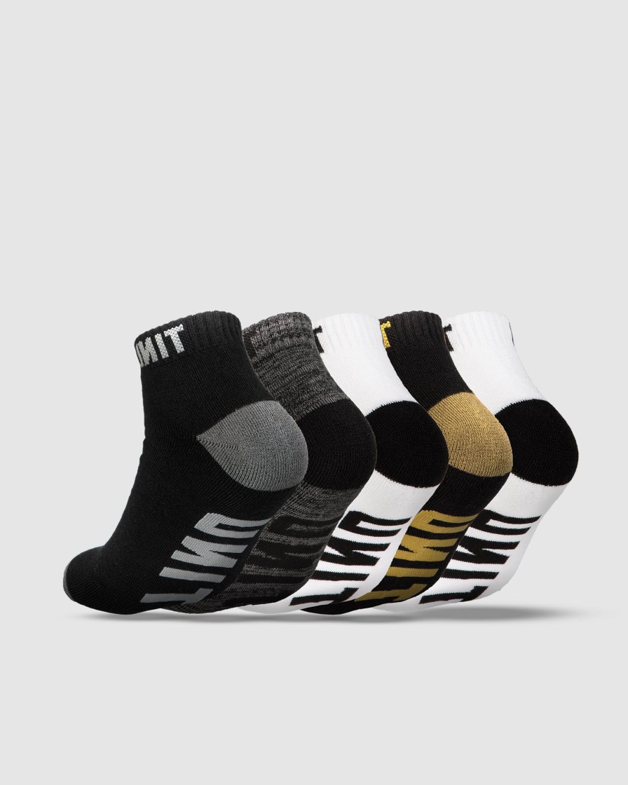 Sports UNIT Accessories | Unit Mens Vital Bamboo Socks - 5 Pack Multi