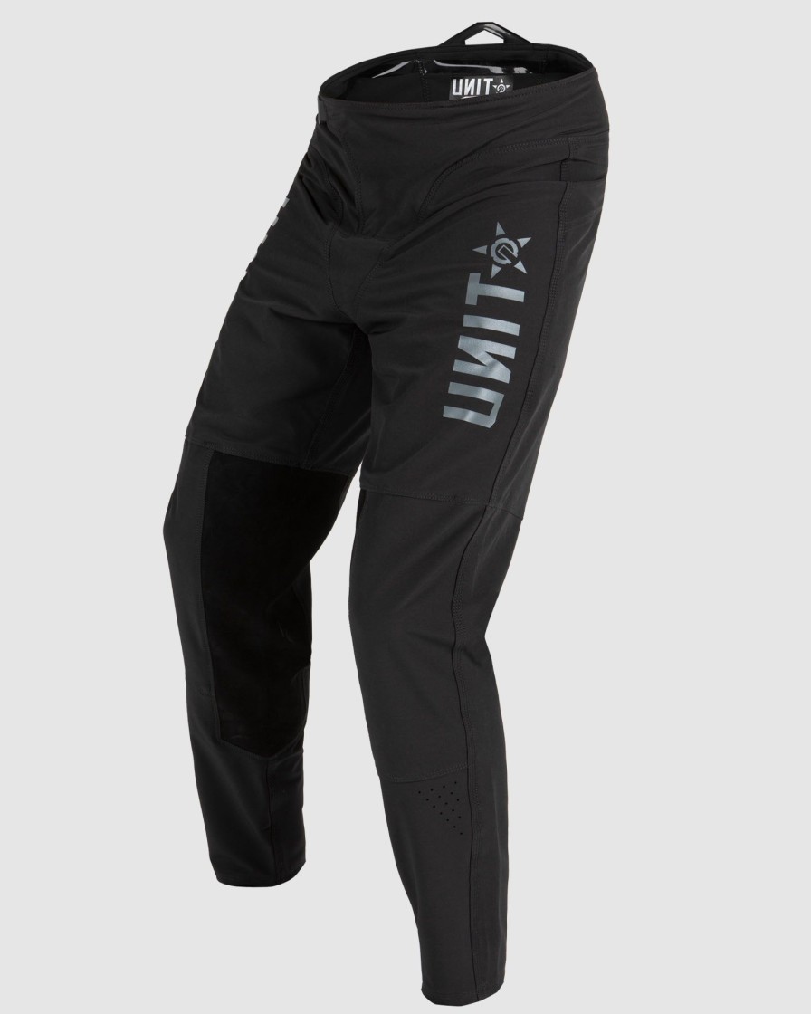 Sports UNIT Mx Bottoms | Unit Fixed Flexlite Pants Black