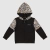 Youth UNIT | Unit Kids Rebel Zip Thru Hoodie Black