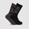 Sports UNIT Mens | Unit Mens Ultra Thick Bamboo Socks 2 Pack Multi