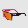 Mens UNIT | Unit Sunglasses Command - Matte Black Neo Pink Polarised Mb Neon Pink