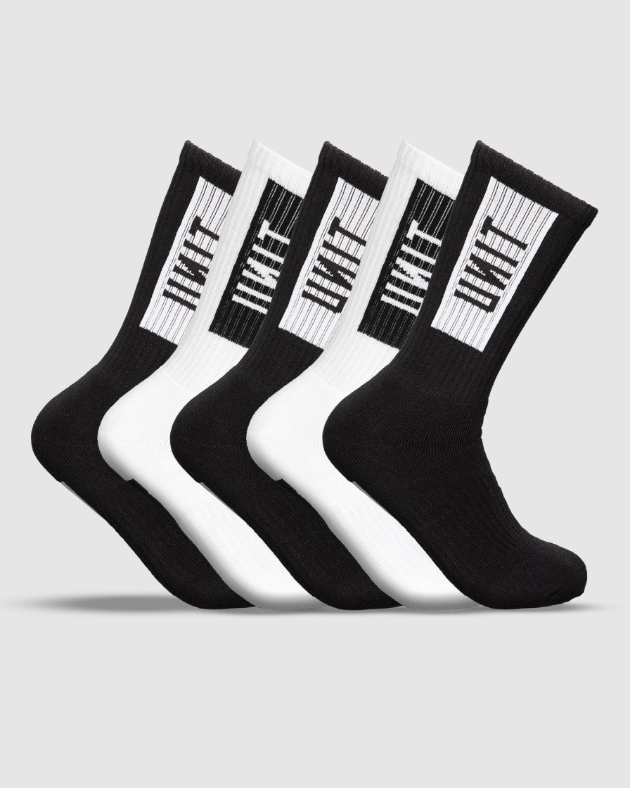 Sports UNIT Men | Unit Mens Box Bamboo Socks - 5 Pack Multi