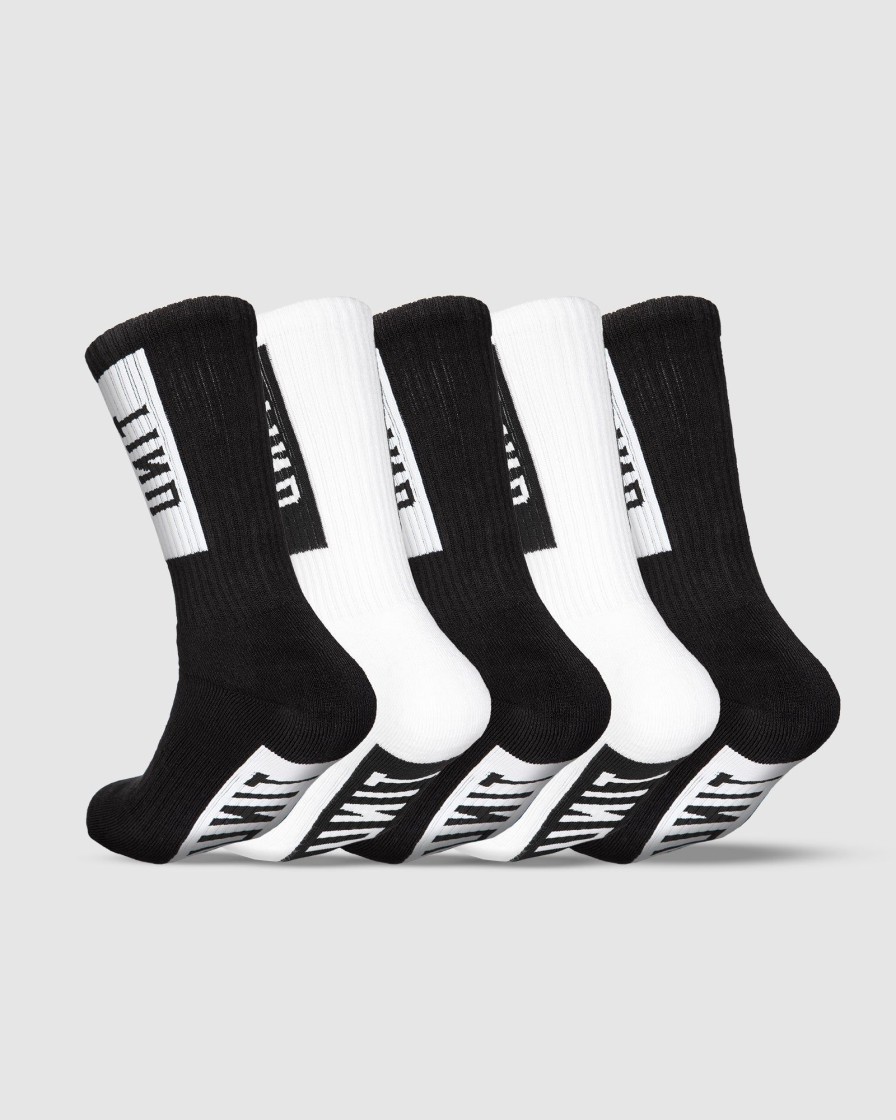 Sports UNIT Men | Unit Mens Box Bamboo Socks - 5 Pack Multi