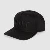 Sports UNIT Accessories | Unit Mens Frontline Snapback Cap Black