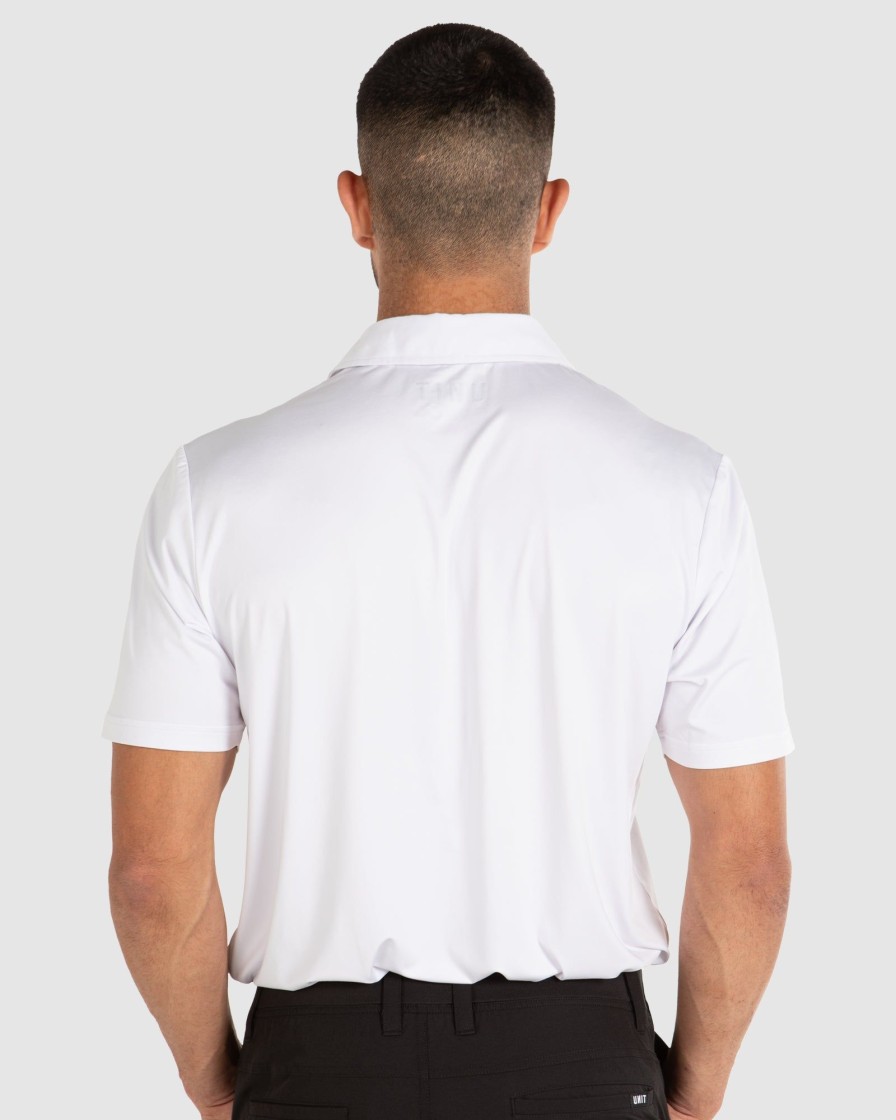 Mens UNIT Clothing Tees | Golf Mens Polos Pro Flex