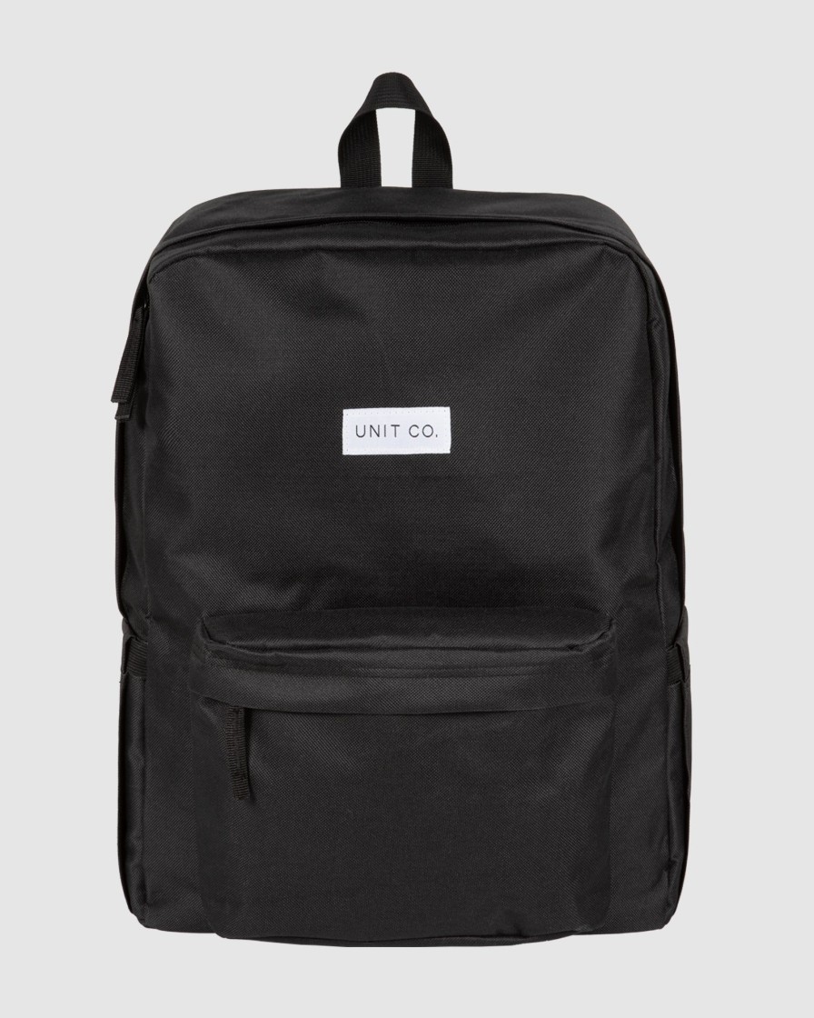 Mens UNIT Bags & Luggage | Unit Low Key Backpack Black