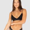 Workwear UNIT Socks & Underwear | Unit Layer Ladies Triangle Bra Black