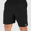 Workwear UNIT Mens Shorts | Unit Mens Central Stretch Shorts 19" Black