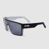 Mens UNIT | Unit Sunglasses Command Polarised Black Silver