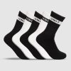 Sports UNIT Accessories | Unit Wander Bamboo Socks - 5 Pack Black White