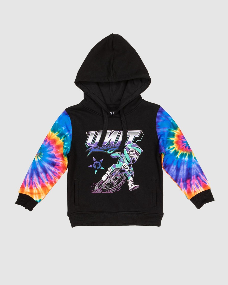 Youth UNIT | Unit Kids Contender Pullover Hoodie Tie Dye