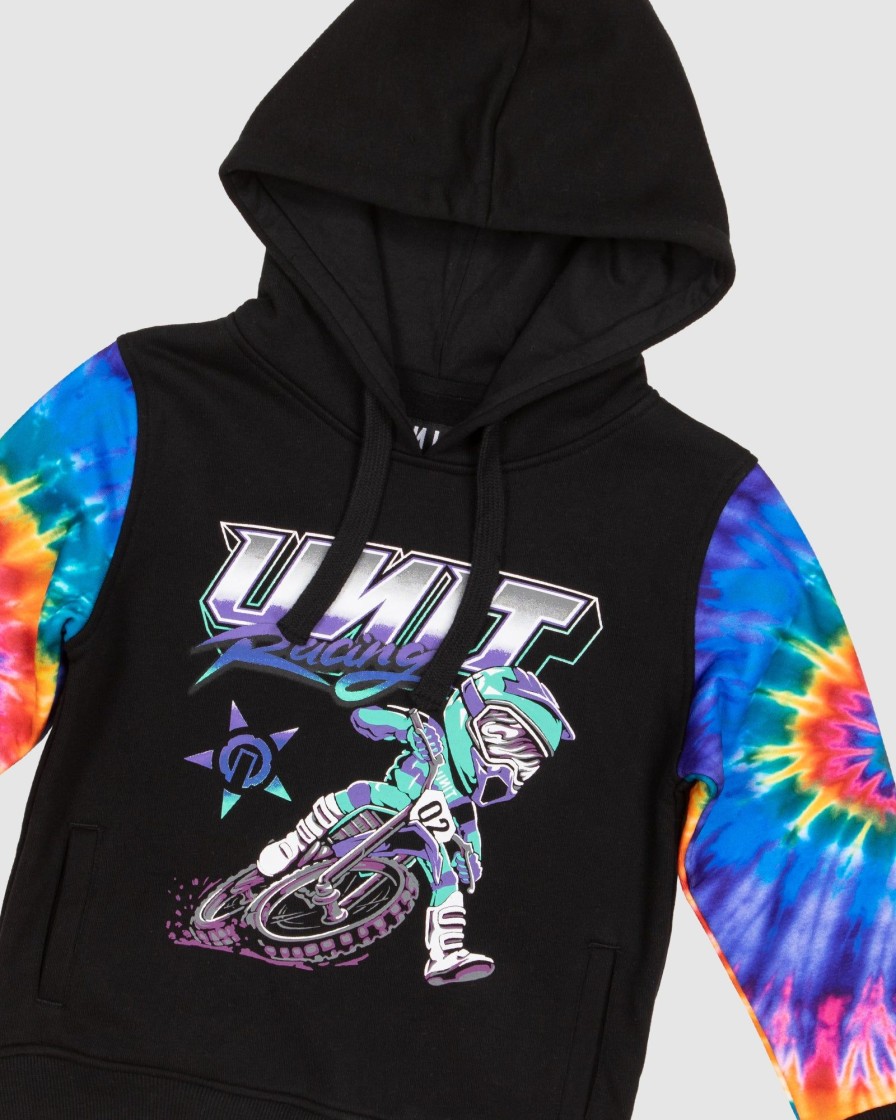 Youth UNIT | Unit Kids Contender Pullover Hoodie Tie Dye