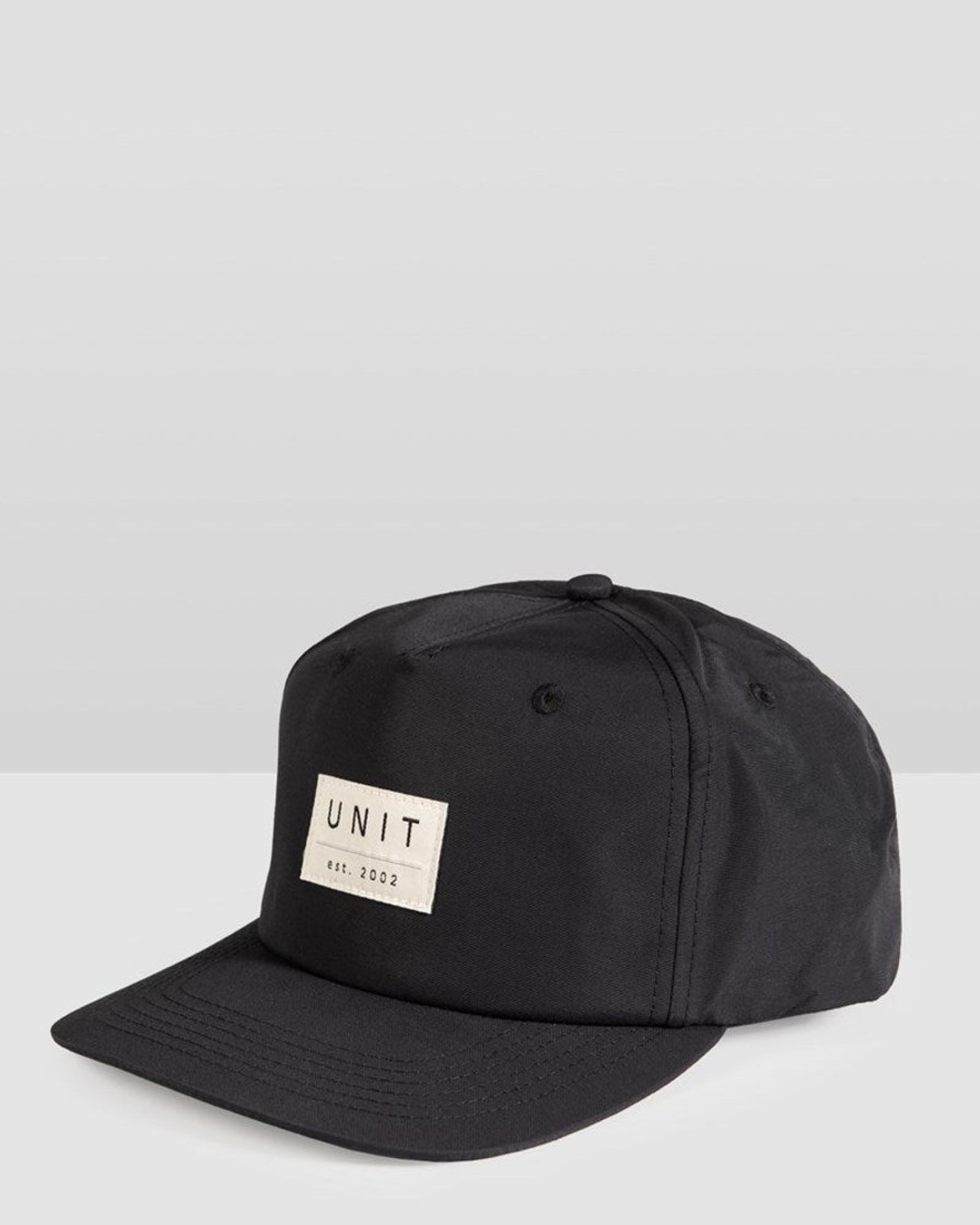 Mens UNIT Headwear | Unit Mens Courtz Snapback Cap