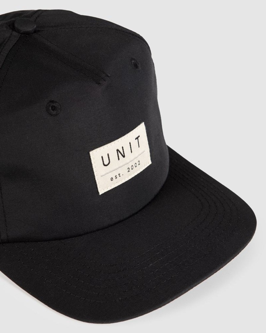 Mens UNIT Headwear | Unit Mens Courtz Snapback Cap