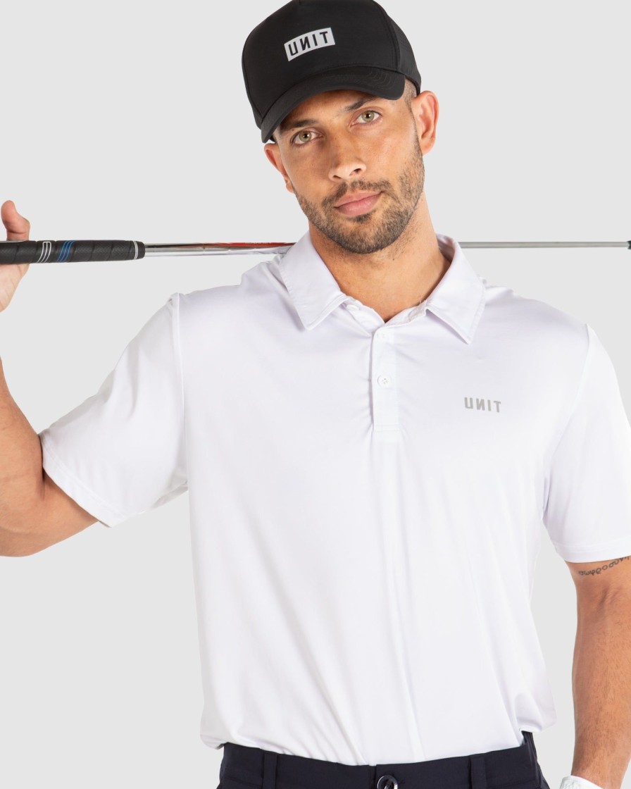 Mens UNIT Clothing Polos | Golf Mens Polos Pro Flex