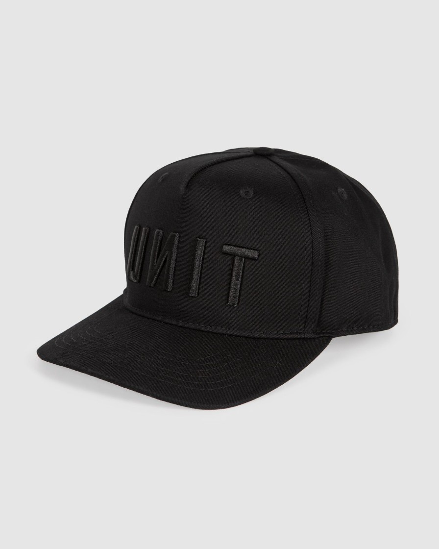 Workwear UNIT | Unit Mens Frontline Snapback Cap Black