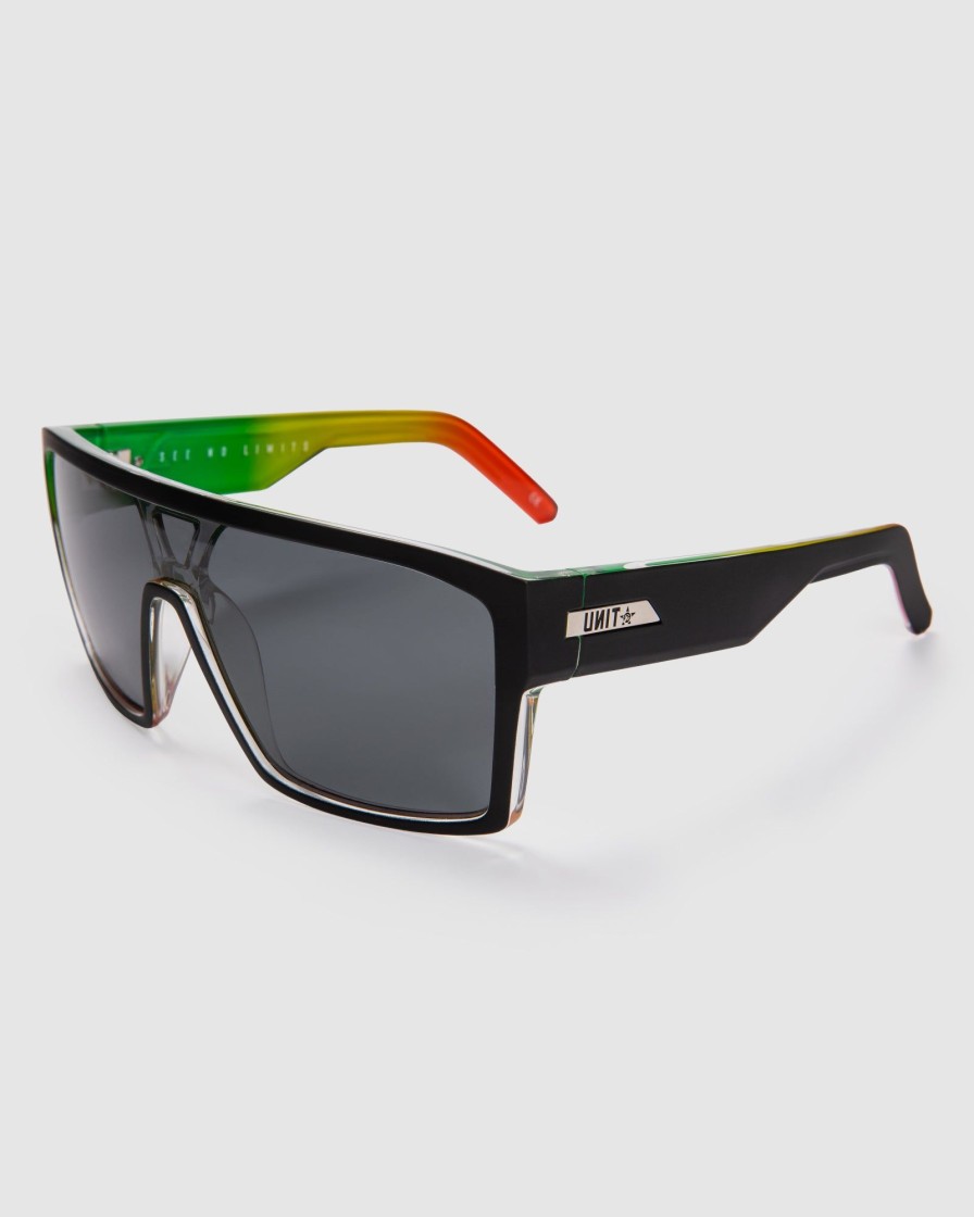 Sports UNIT Accessories | Unit Command Sunglasses Polarised Rasta