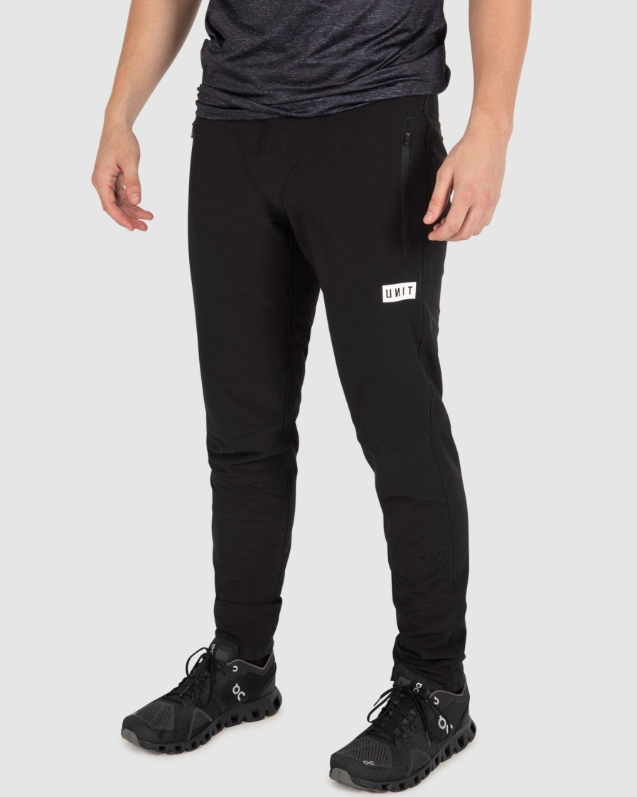 Mens UNIT Pants | Unit Deluxe Flex Pro Mtb Pants Black