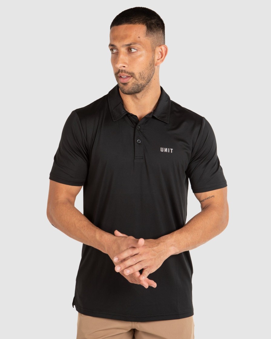 Mens UNIT Tees | Unit Mens Pro Flex Polo