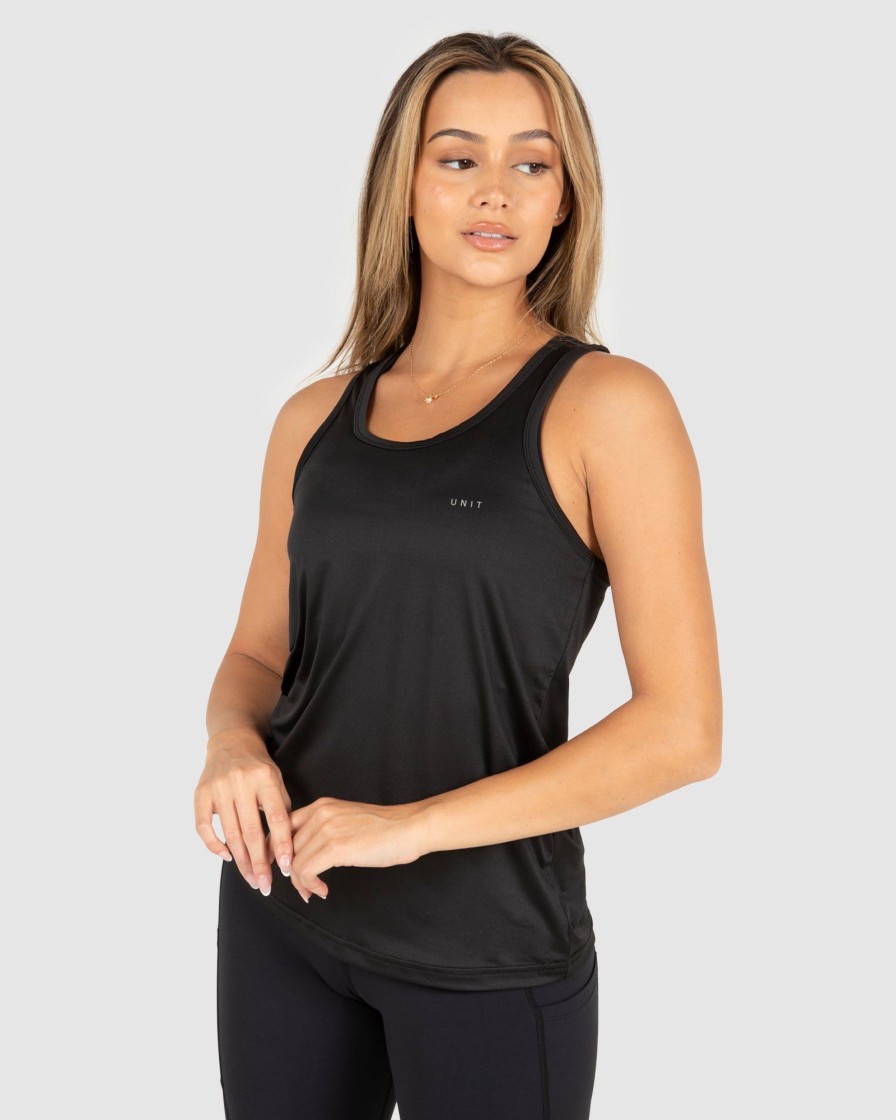 Ladies UNIT | Unit Ladies Pro Flex Performance Singlet Black