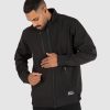 Sports UNIT Men | Unit Mens Factor Jacket (Soft Shell) Black