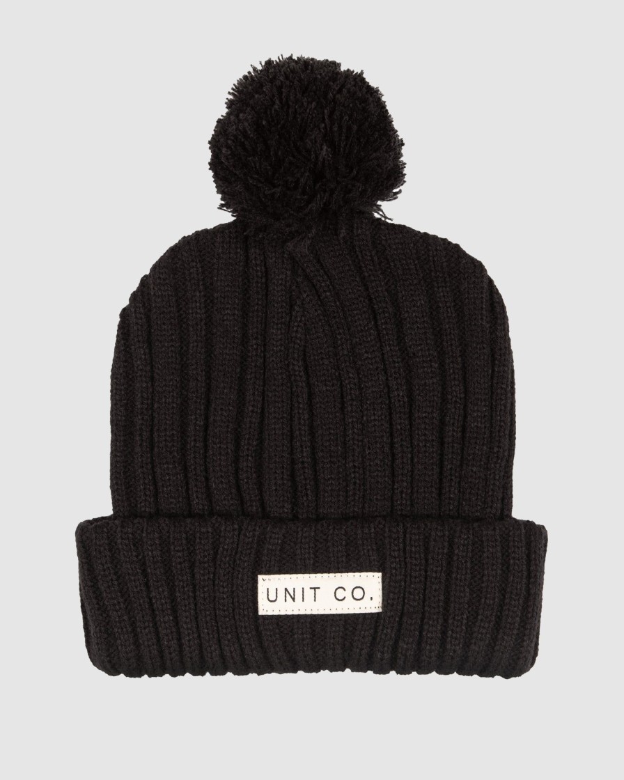 Sports UNIT Ladies | Unit Ladies Chill Beanie Black