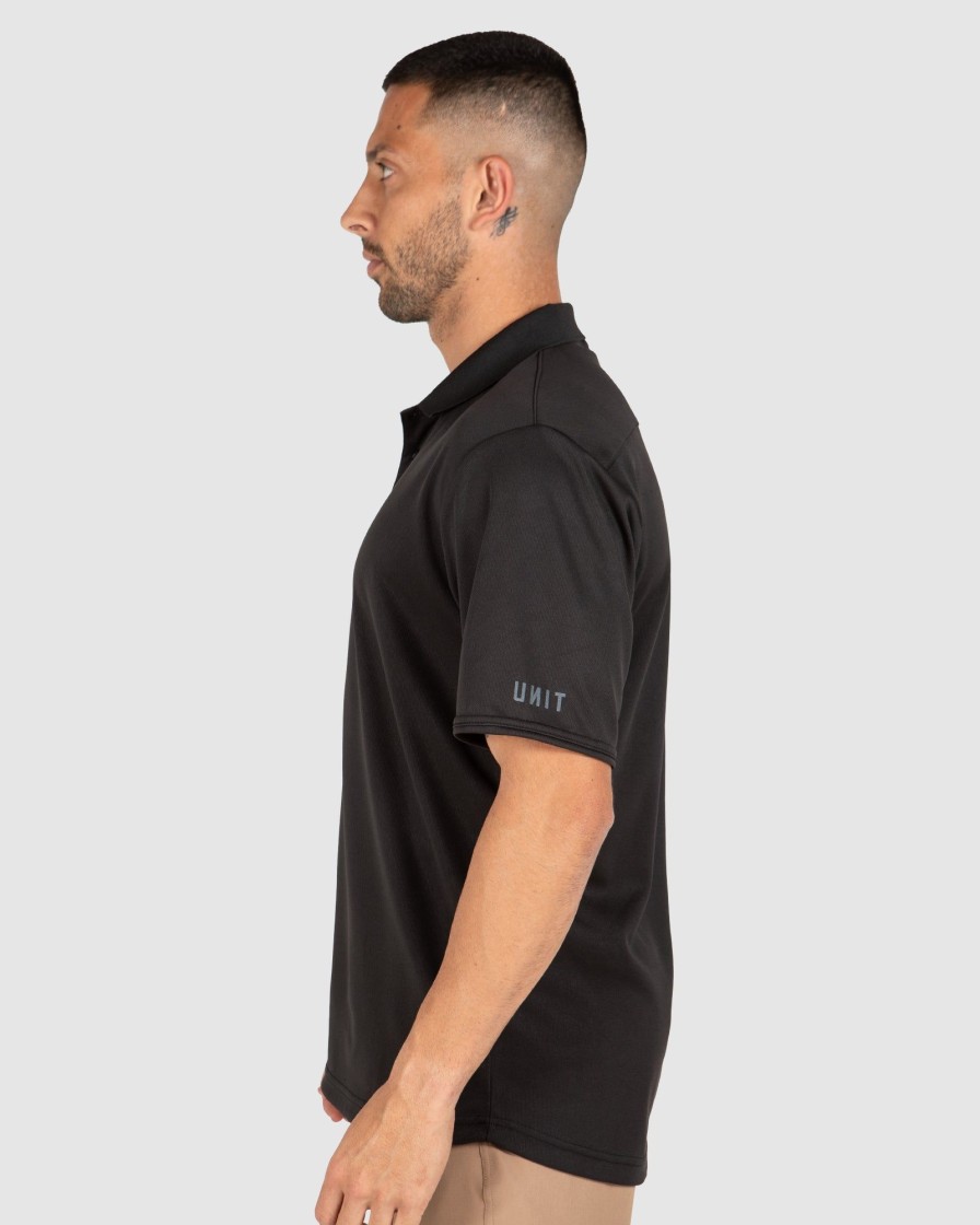 Mens UNIT Clothing Tees | Golf Mens Polos Bolt