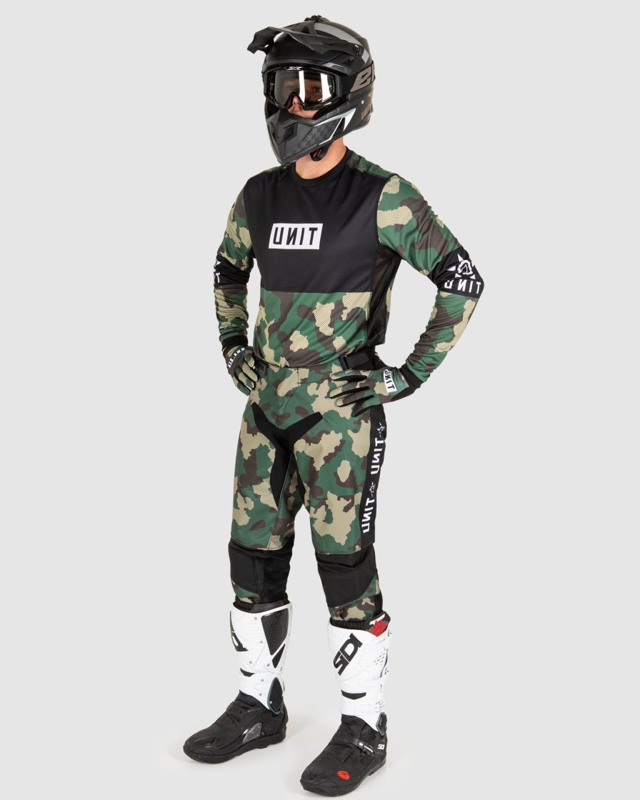 Sports UNIT Jerseys | Unit Siege Mx Jersey Camo