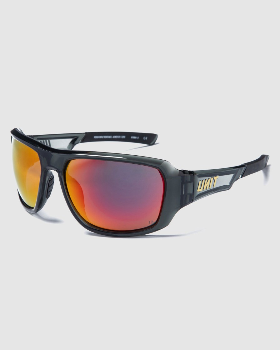 Sports UNIT Accessories | Unit Storm - Medium Impact Safety Sunglasses Crystal Smoke