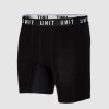 Sports UNIT Mens | Unit Mens Everyday Bamboo Underwear Black