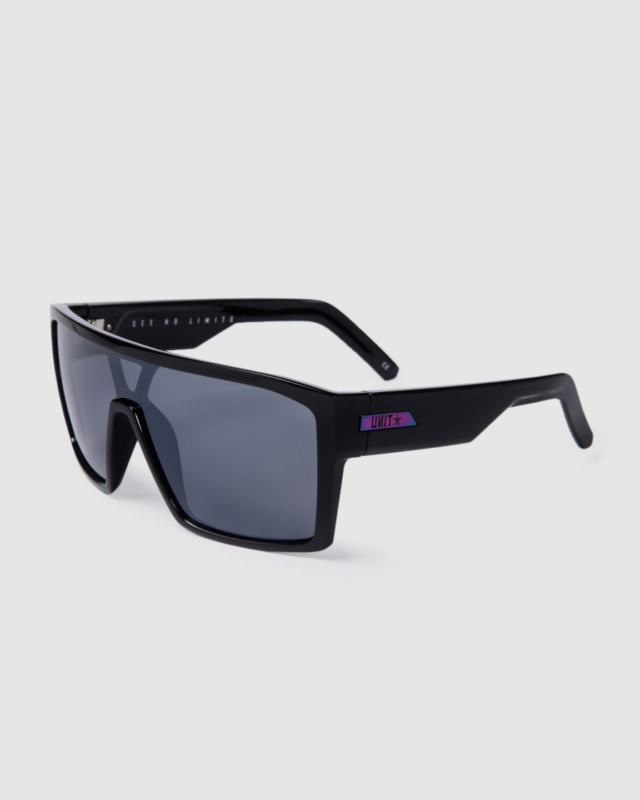 Sports UNIT Accessories | Unit Sunglasses Command - Black Gloss Polarised Gb Oxidized