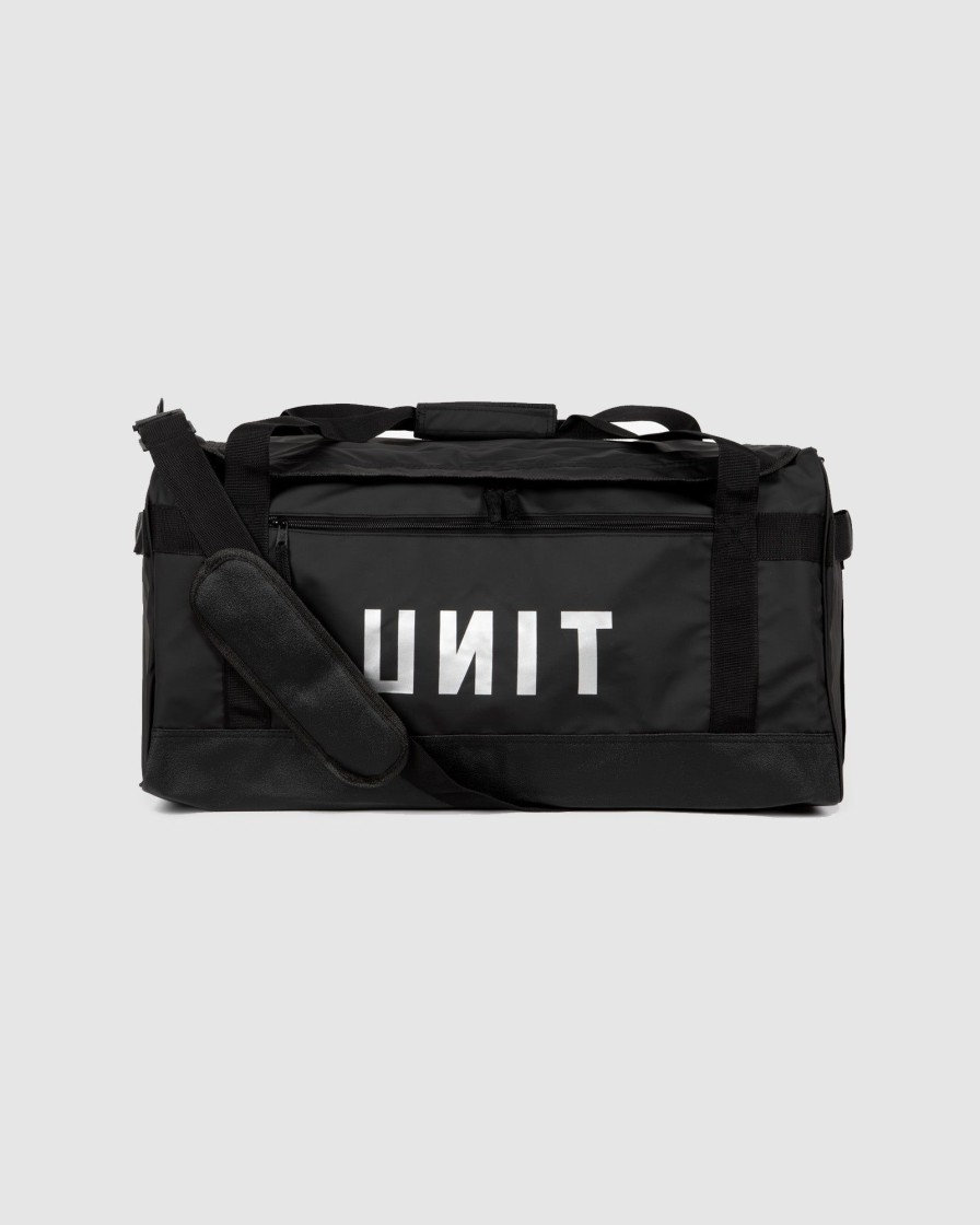 Mens UNIT Bags & Luggage | Unit Getaway Medium Duffle Bag 58L Black