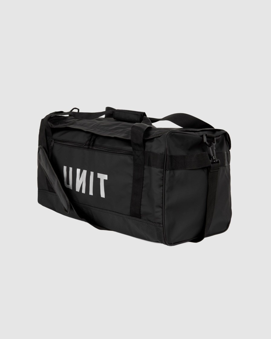 Mens UNIT Bags & Luggage | Unit Getaway Medium Duffle Bag 58L Black