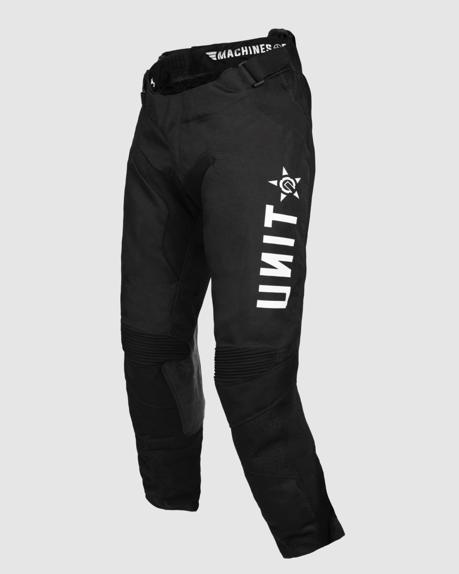 Sports UNIT Youth | Unit Dusted Youth Mx Pants Black