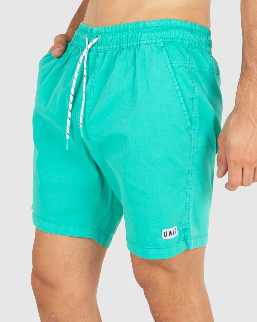 Mens UNIT Shorts | Unit Vacay Mens 16" Elastic Shorts