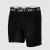 Workwear UNIT Socks & Underwear | Unit Mens Everyday Bamboo Underwear Black