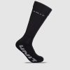 Sports UNIT Accessories | Unit Extra Thick Bamboo Socks Hi-Rise - 1 Pack Black