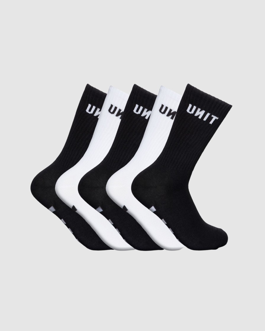 Mens UNIT | Unit Hi Lux Socks 5 Pack