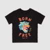 Youth UNIT | Unit Born Free Kids T-Shirt Black