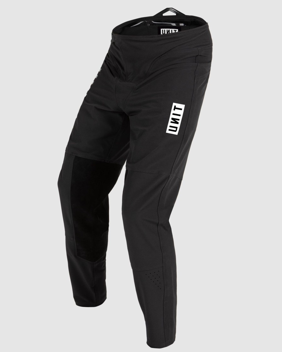 Mens UNIT Pants | Unit Stack Flexlite Mx Pants Black