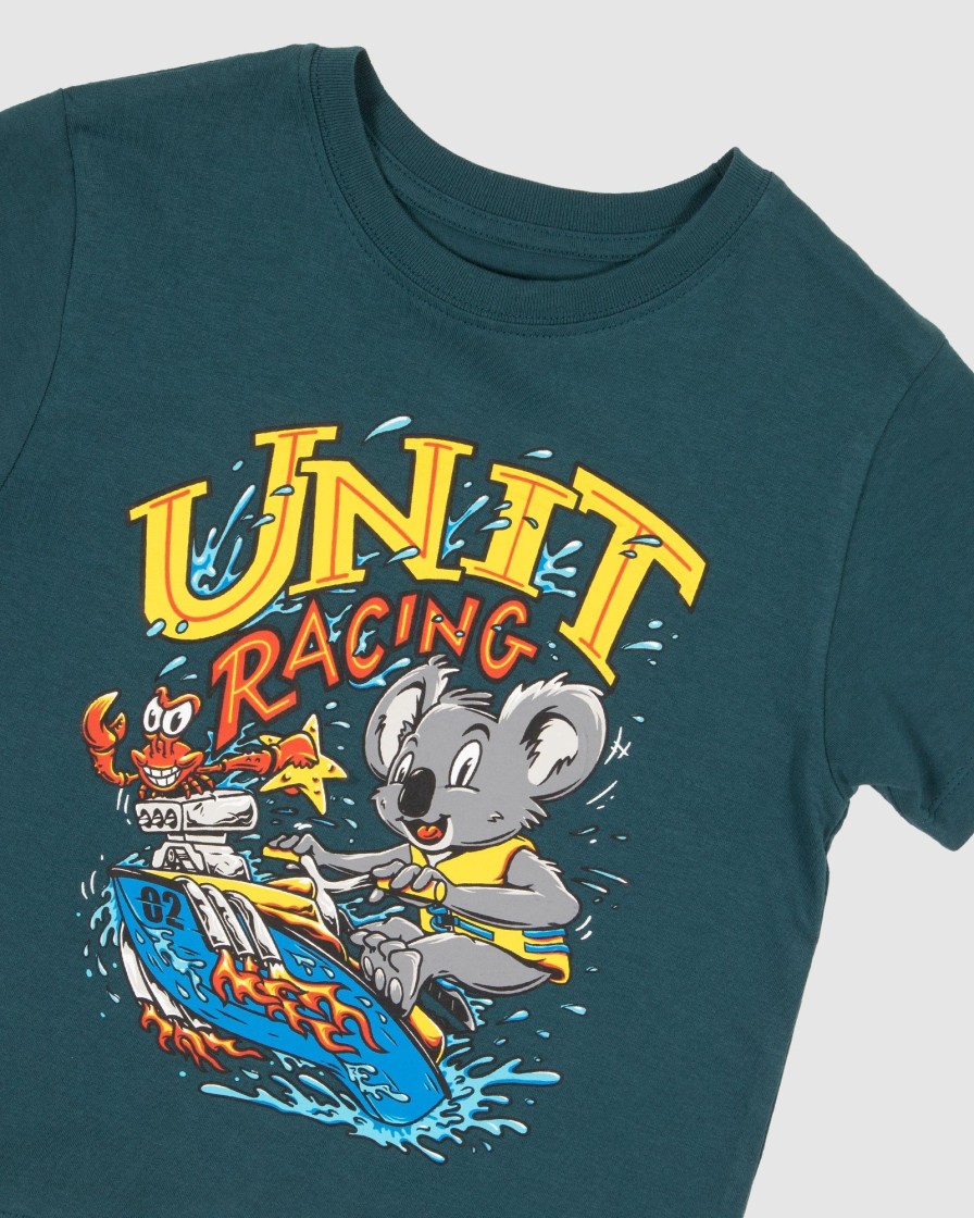 Youth UNIT | Unit Splash Kids Tee Dk Teal