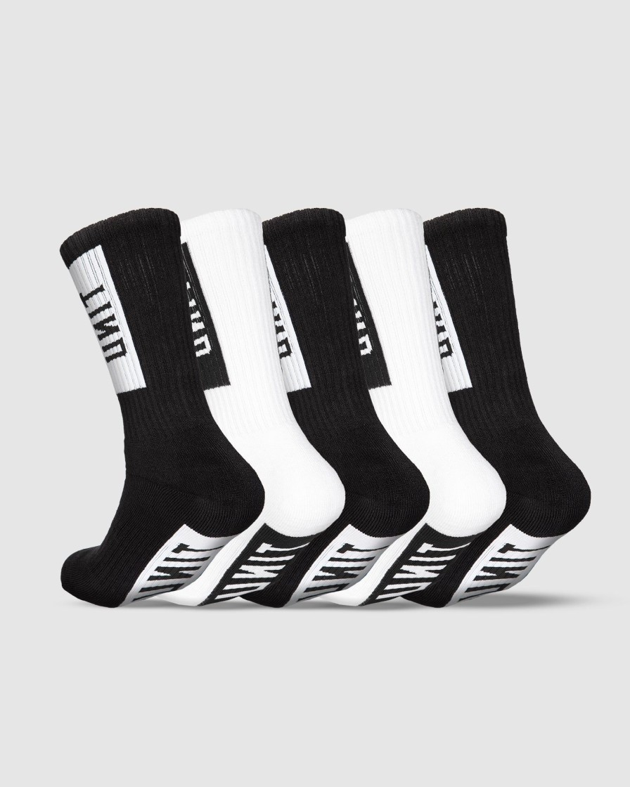 Sports UNIT Youth | Unit Fixed Youth Bamboo Socks Hilux 5 Pack Multi