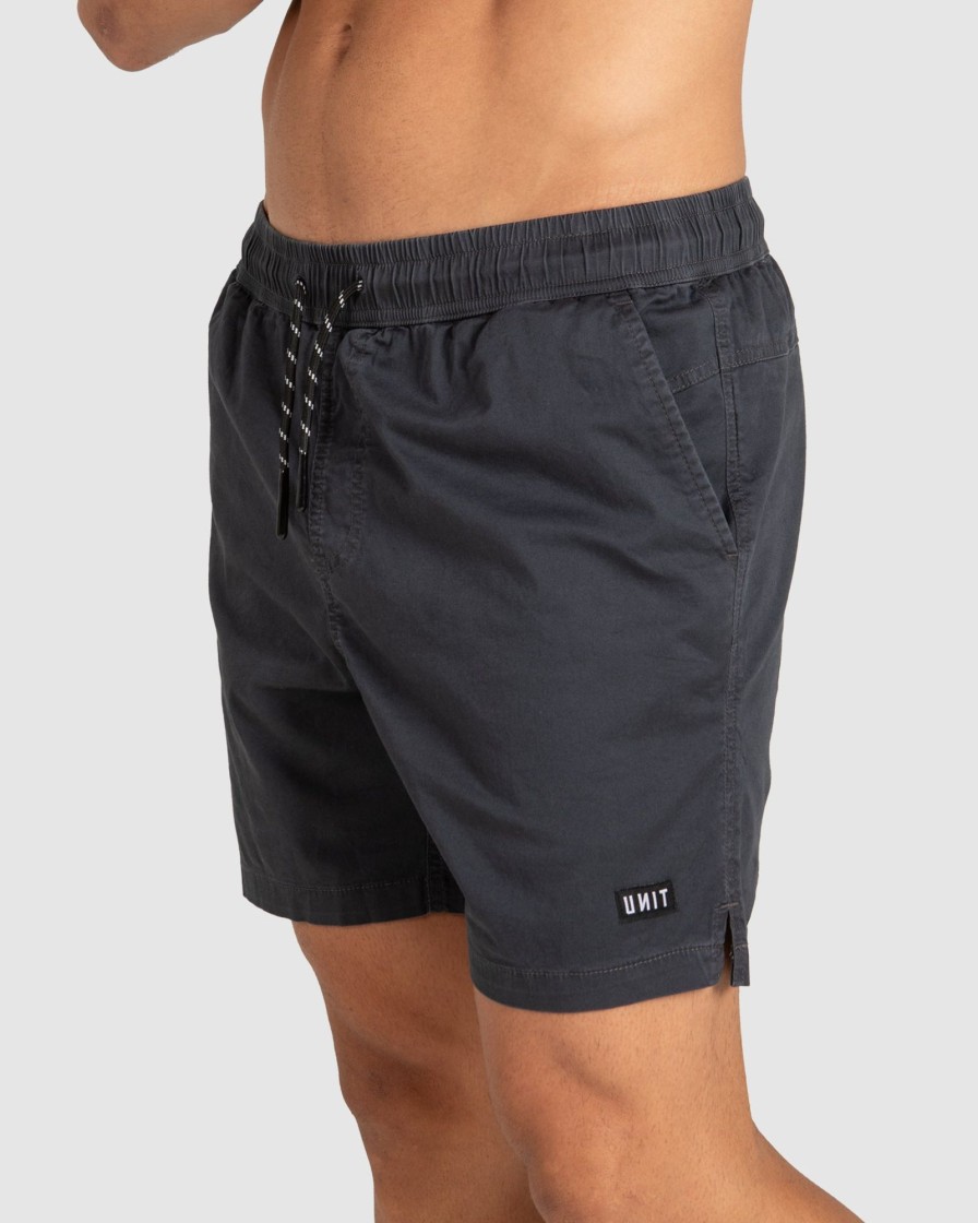 Mens UNIT Shorts | Unit Mens Stone 16" Shorts