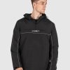 Mens UNIT Jackets | Unit Terrain Hooded Spray Jacket Black