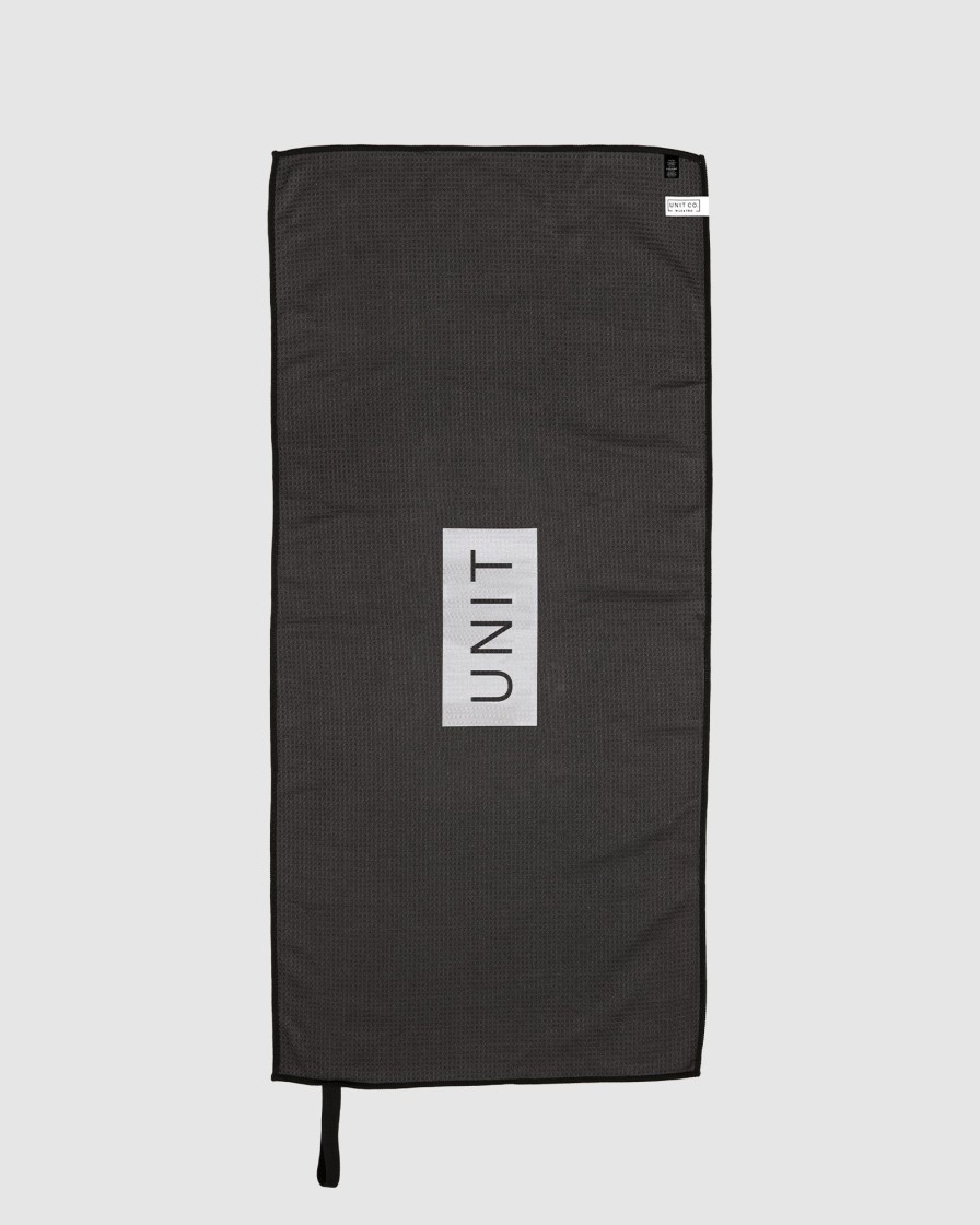 Sports UNIT Ladies | Unit Latch Beach Towel Black