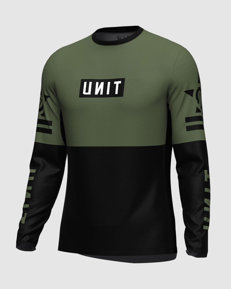 Sports UNIT Jerseys | Unit Dual Mx Jersey Military