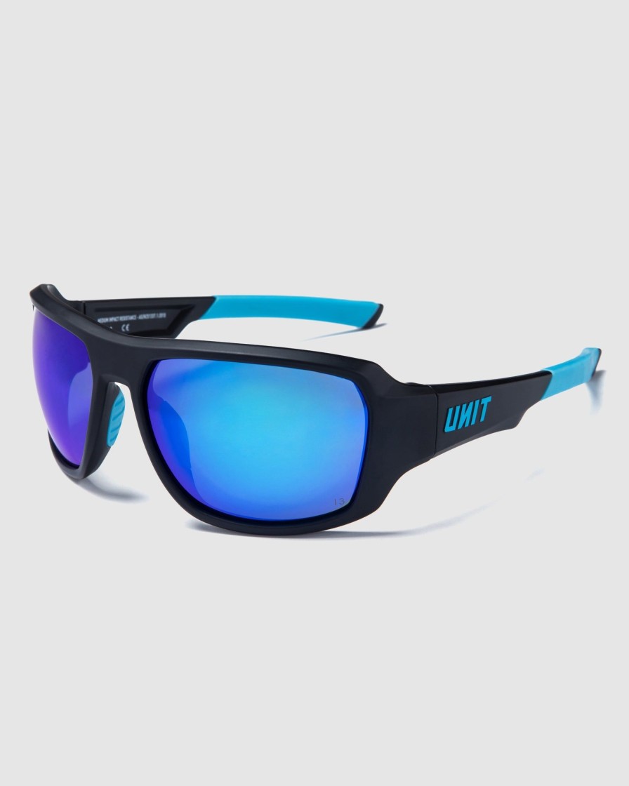 Sports UNIT Accessories | Unit Storm - Medium Impact Safety Sunglasses Blue